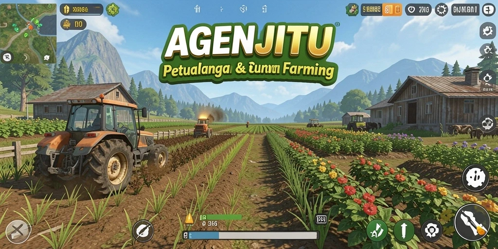 Gameplay menarik di dunia pertanian AGENJITU.