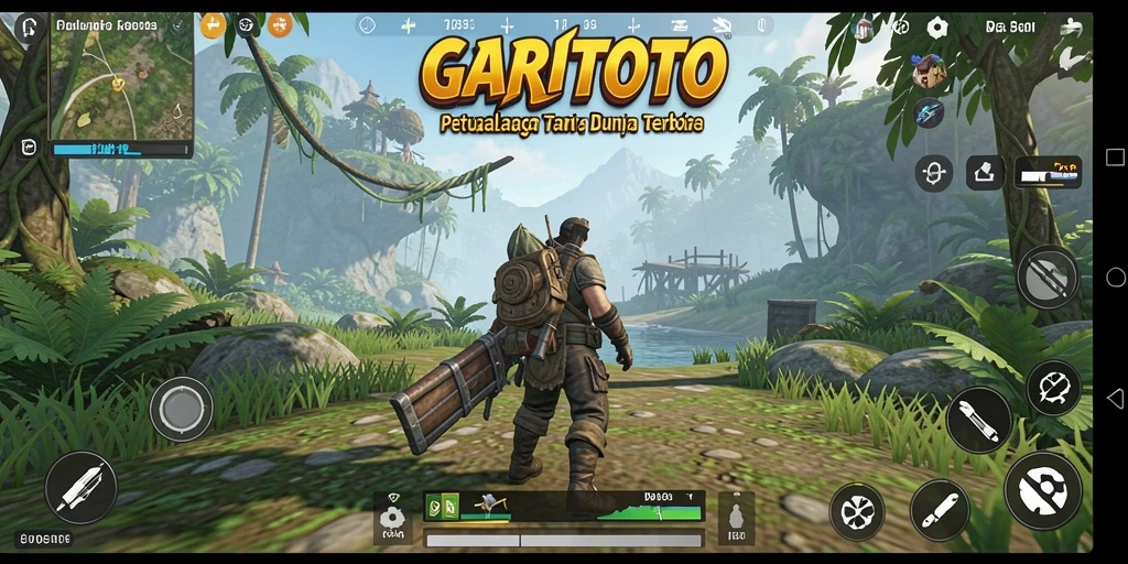 Screenshot menampilkan gameplay Open World GARITOTO yang menakjubkan.