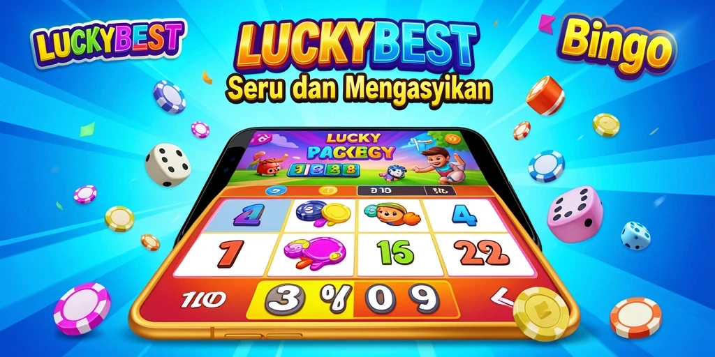Tampilan permainan Bingo yang menarik di LUCKYBEST.