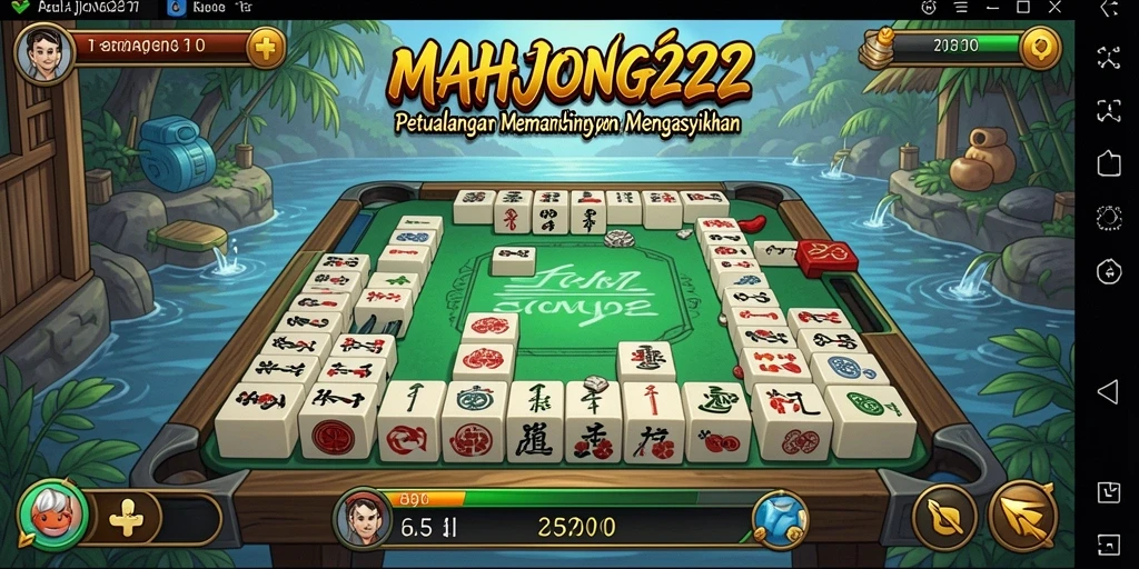 Gameplay seru dan grafis menakjubkan dari MAHJONG222.