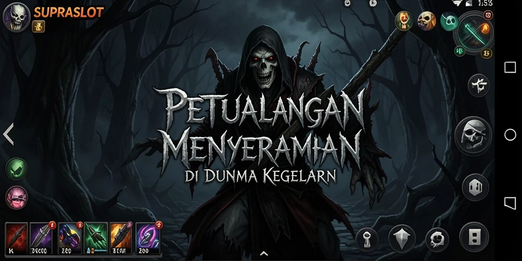 Menampilkan gameplay menakutkan di dunia <strong>SUPRASLOT</strong> yang penuh misteri.