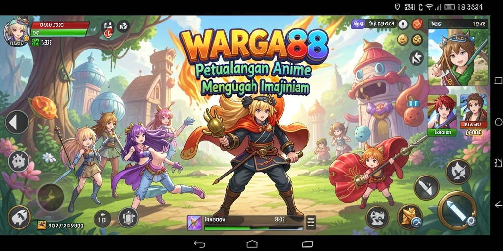 Tampilan gameplay WARGA88 yang menakjubkan dan penuh aksi.